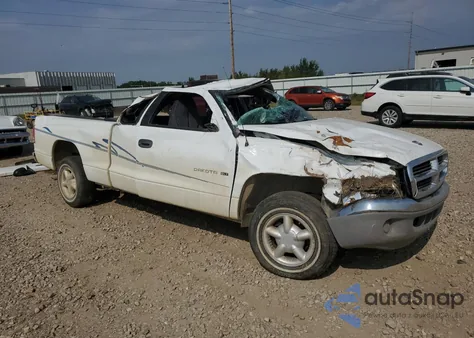 1998 Dodge Dakota z USA, uszkodzony, nr VIN 1B7GL22X0WS749115